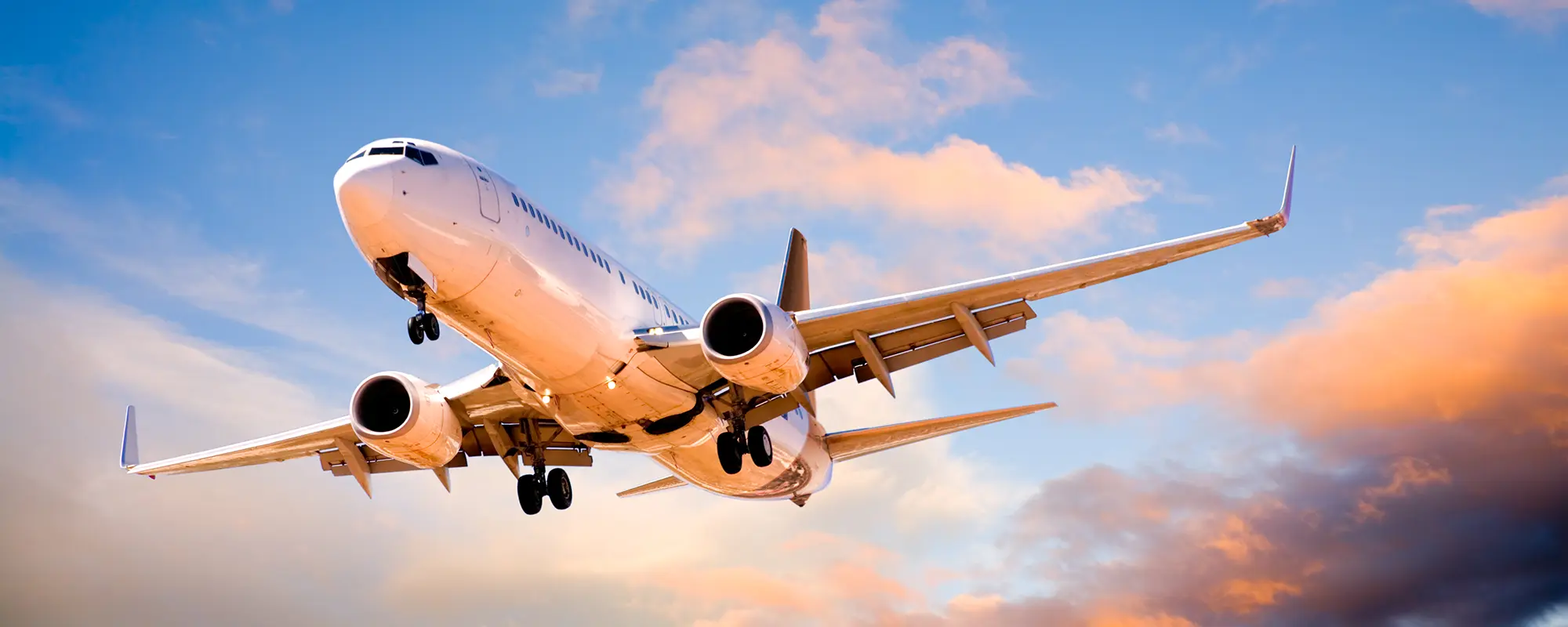 A Boeing commercial airliner in service