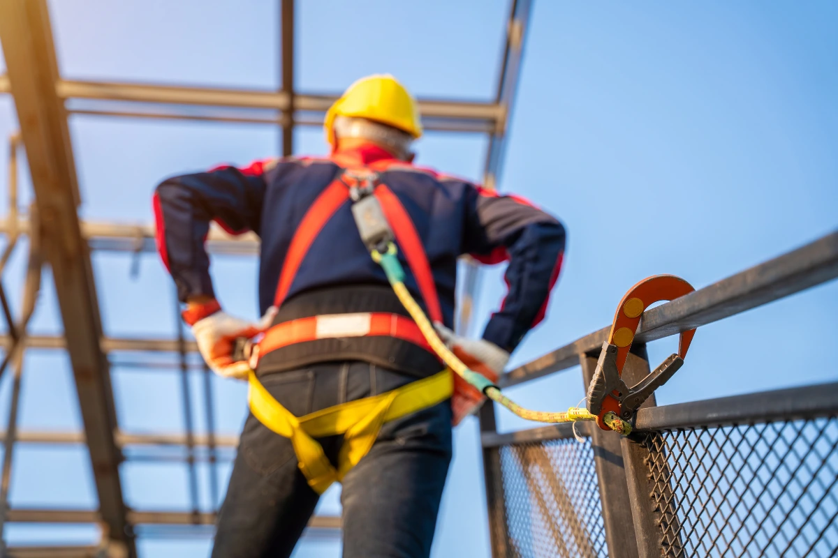 Fall protection guide cover