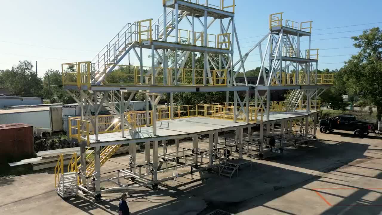 Steel cut, formed and finished in the Apopka facility